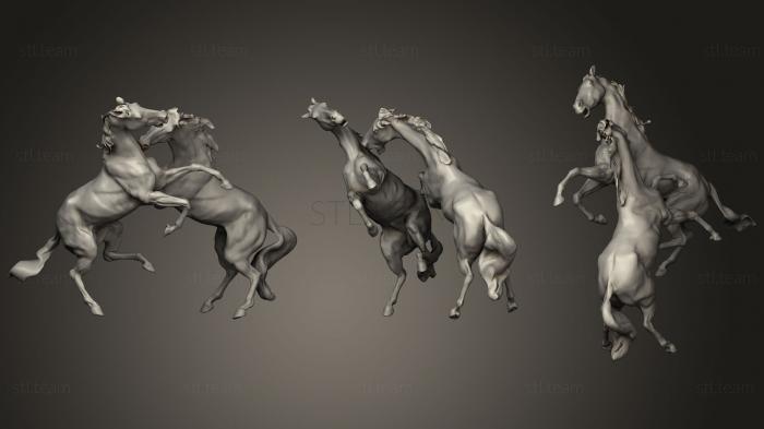 3D model Mustangs (STL)